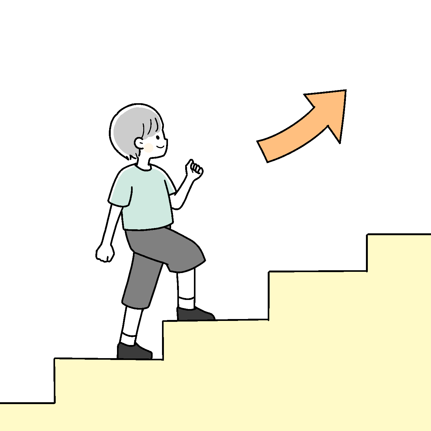 笑顔で話し合う3人の男女